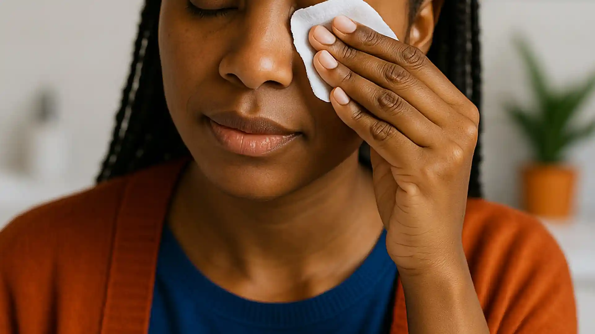 image : femme qui se la ve les yeux - art optique - artoptique_opticienFaut-il se laver les yeux tous les jours